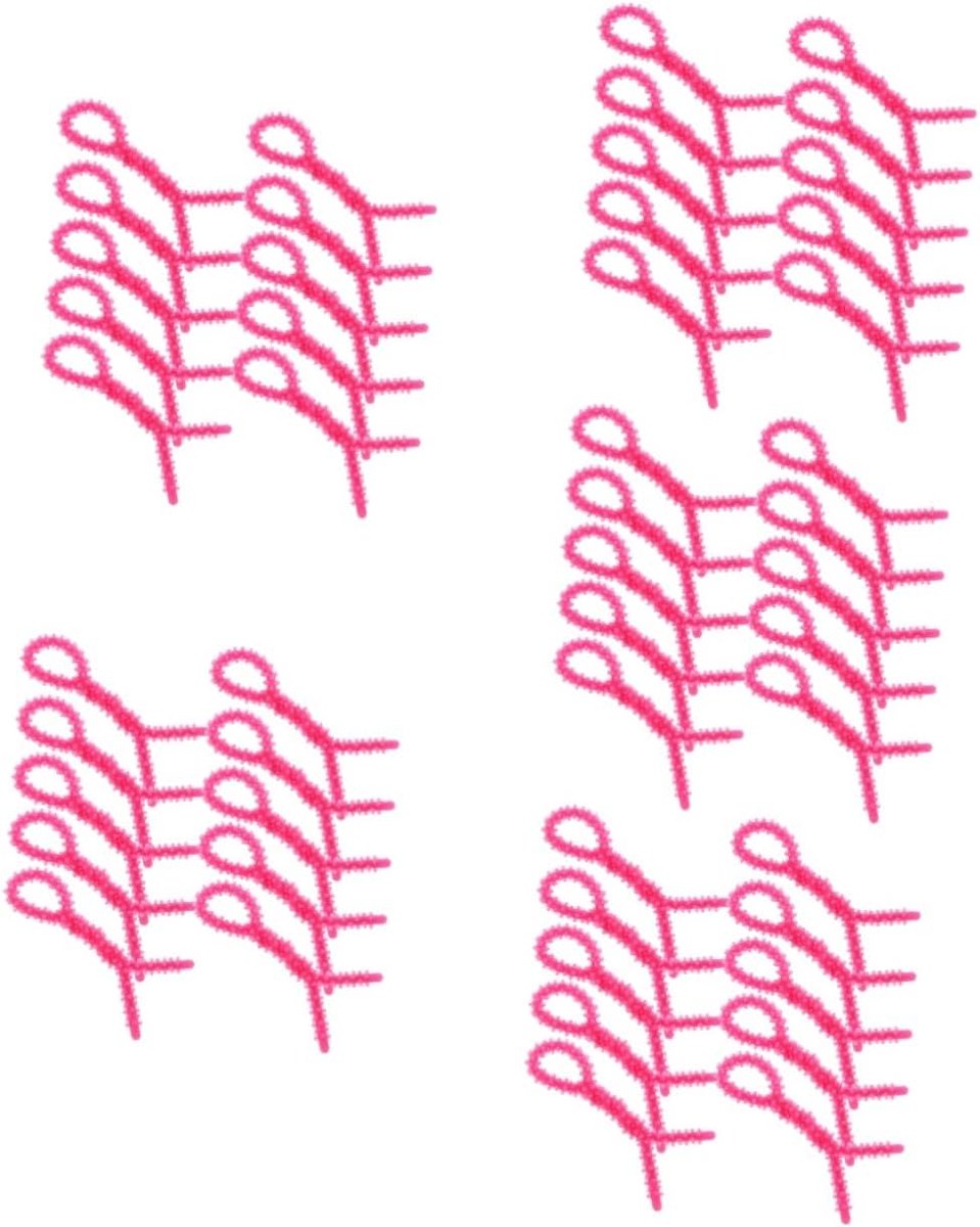 50 Stuks Spiral Hair Perm Rods Silicone Haarkrullers voor Vrouwen Compacte Gemakkelijke Styling Kit voor Thuis voor Krullend
