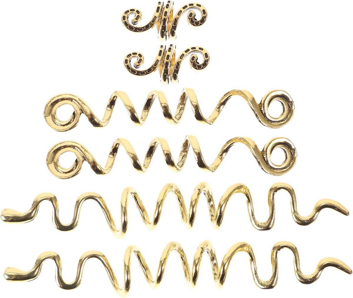Accessoires Verstelbare Dreadlock Manchetten Haarringen voor Vrouwen Praktische Stijlvolle Haardecoratie