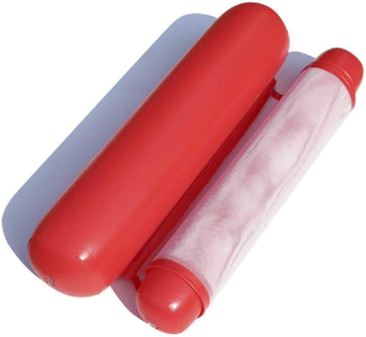 Opblaasbare Water Kantelt Kantelen Drijvende Drainage Hangmat Hangmat 120cmx73cm/Rood