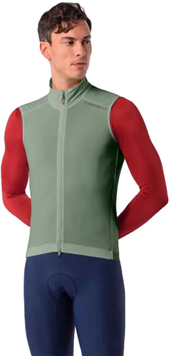 Castelli Espresso 2 Gilet Groen S Man