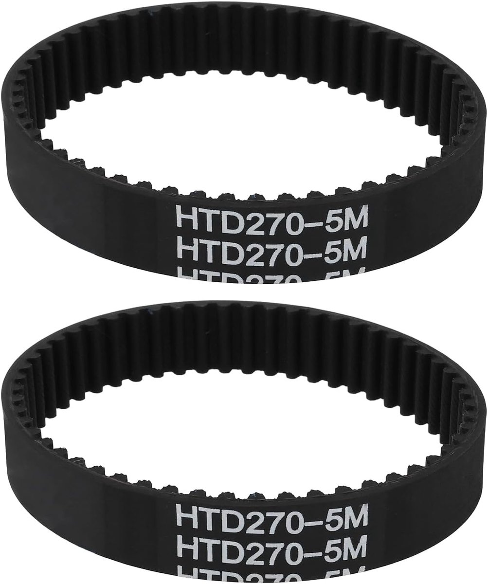 2 stks Distributieriem Tandriem Vervanging HTD 270-5M-15 voor Automatisering Apparatuur 3D Printers