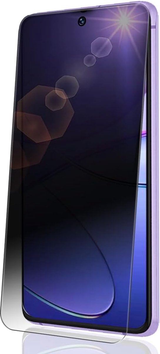 Privacy Displaybeschermfolie voor VIVO V30 Lite, gehard glas, anti-rimpel, luchtbelvrij, privacy-displaybeschermfolie voor VIVO V30 Lite, gehard glas, displaybeschermfolie