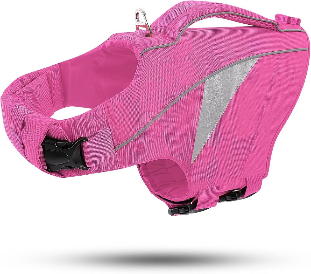 Zwemvest voor Honden met Reddingshandgreep – Verstelbaar Hondenzwemvest voor Grote Honden, Labrador – Hoog Drijfvermogen Life Jacket, Reflecterend Hondenvest voor Zwemmen & Varen