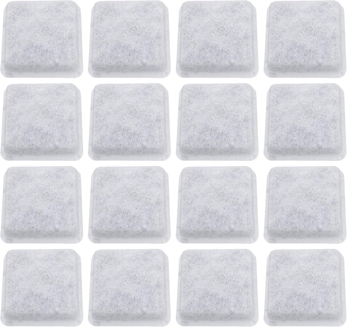 12Pcs Huisdier Water Filters 5Cm Fontein Houtskool Vervanging Compatibel met Petmate Replendish Mason Gravity Waterers