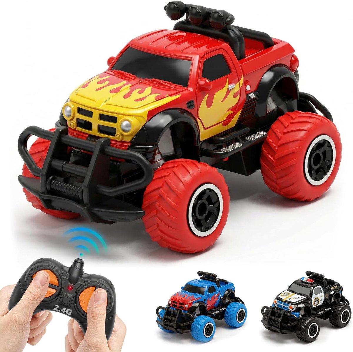 Go Op afstand bestuurde auto voor kinderen van 3 jaar, kleine raceauto