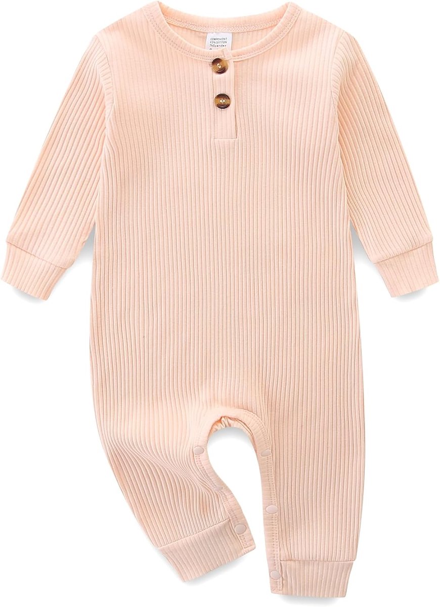 Rompertje voor baby's, jongens en meisjes, lange mouwen, kinderpyjama