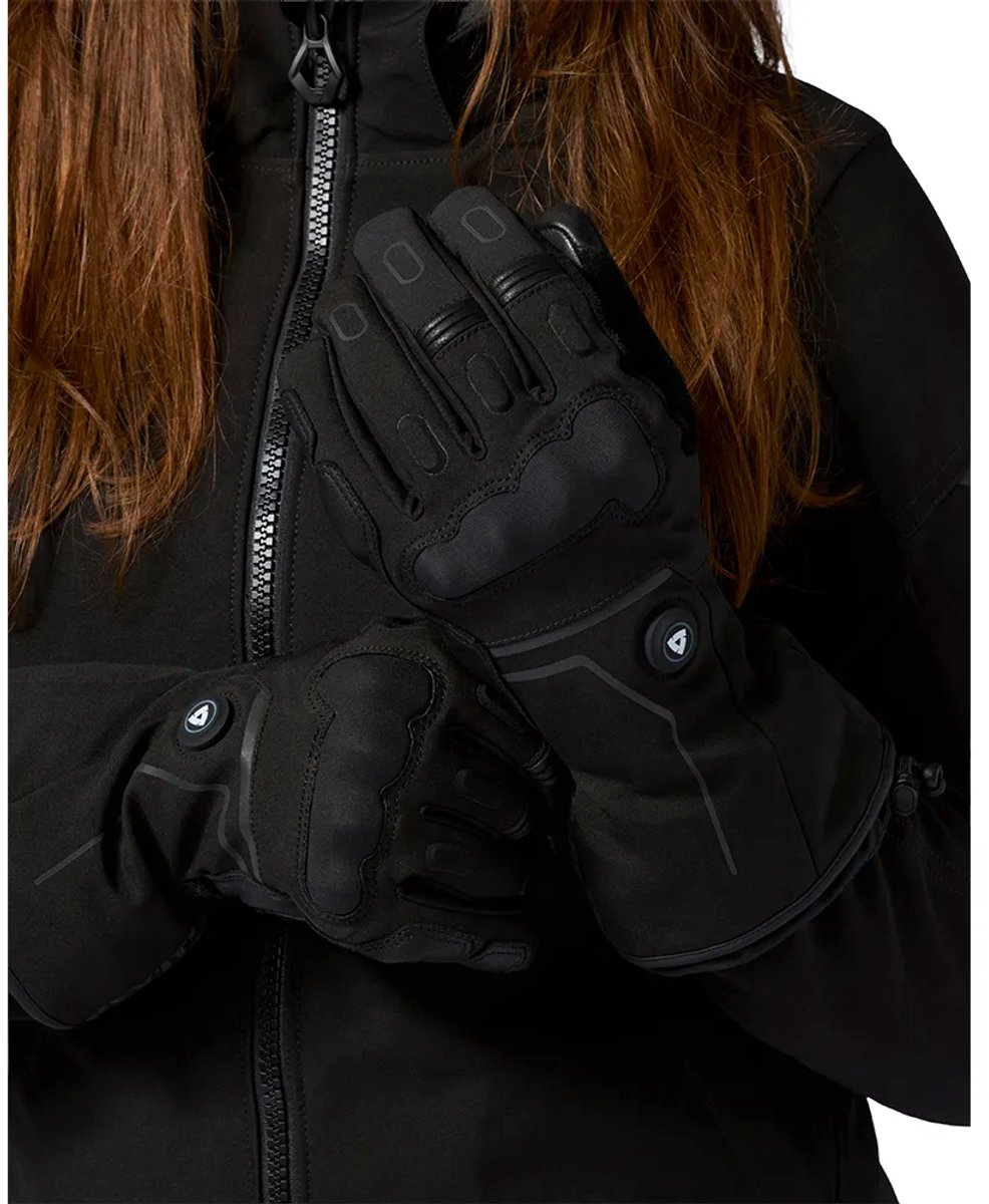 Revit Liberty 2 H2o Verwarmde Handschoenen Voor Dames Zwart XS Vrouw