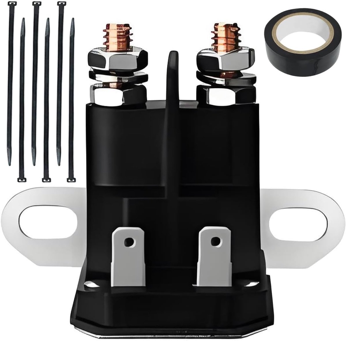 Dailygoods- Startrelais Vervanging voor MTD/John Deere/Cub Cadet - 12 V Magneetschakelaar - Grasmaaier - Gazontractor - Compatibel met diverse modelle