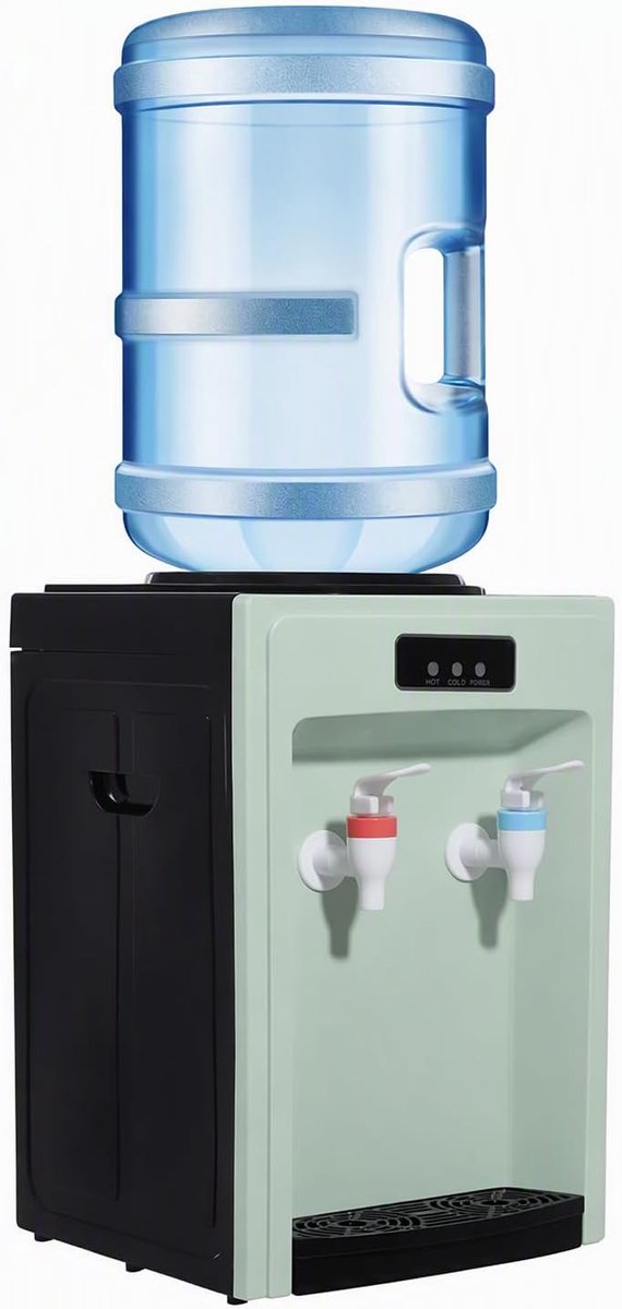 Warm en koud, tafelapparaat 550 W, voor 4,5-18,9 l, groen