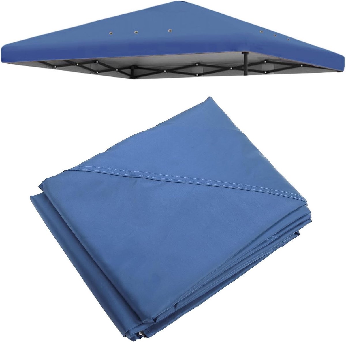 Dailygoods- Vervangend Dak Waterdicht - Opvouwbaar - Luifel voor Tuinpaviljoen - Multifunctioneel Gebruik - Eenvoudig te Installeren - Voor Buitenacti