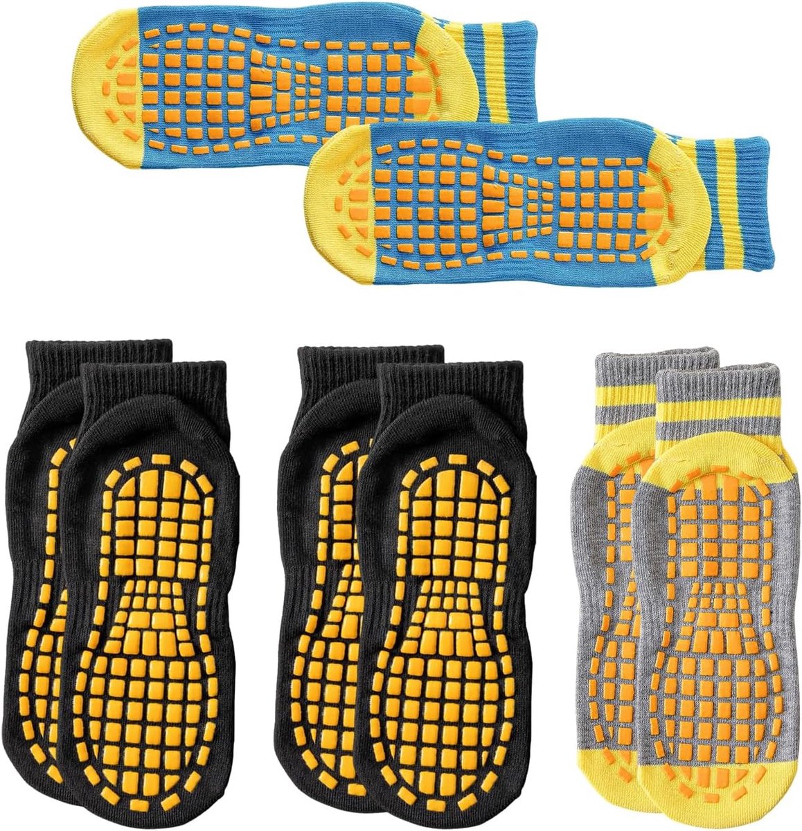 Sokken, trampolinesokken, antislip sokken met stippen, indoor vloersokken, yogasokken voor training