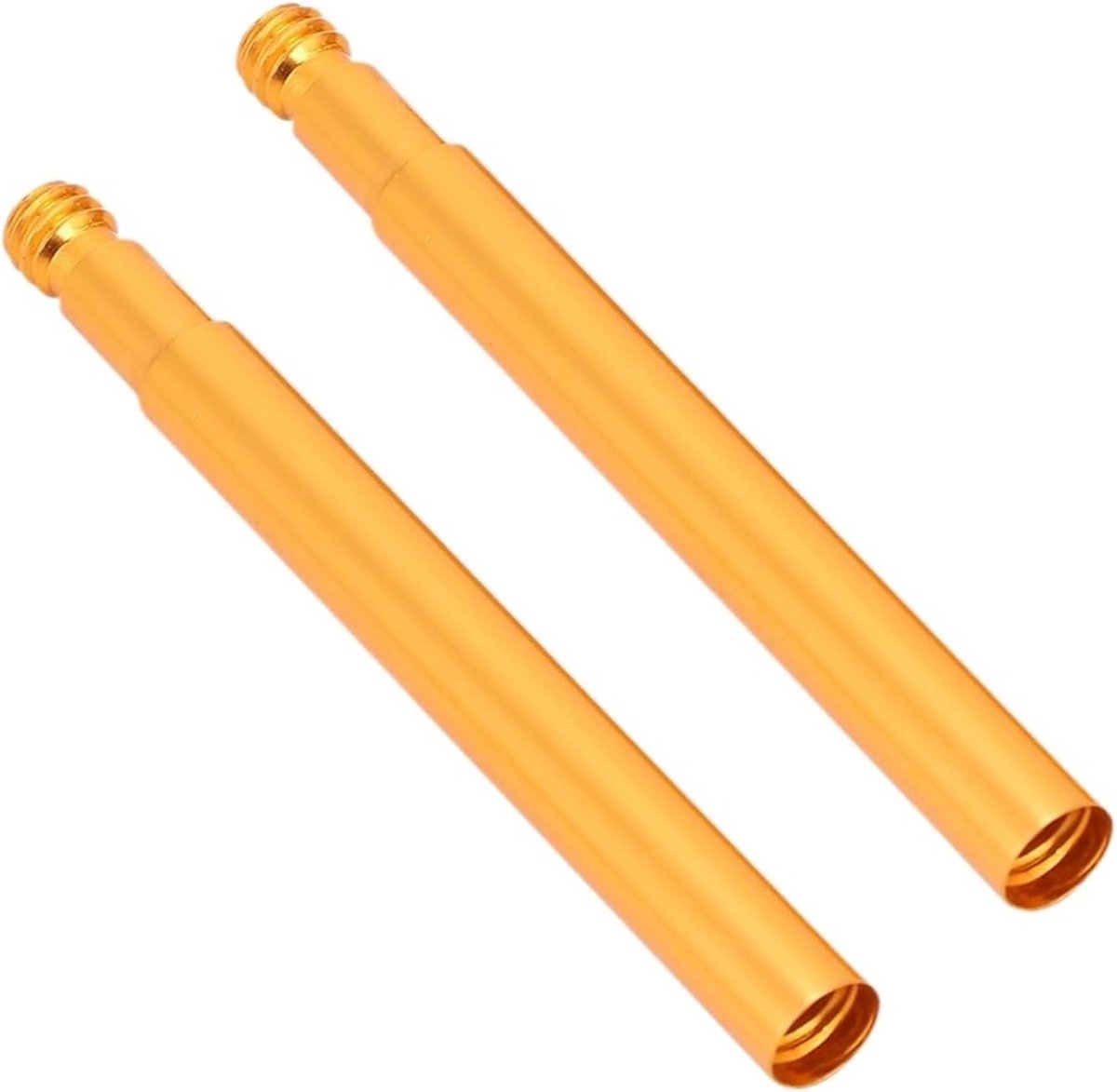 1 stuk 60 mm ventielverlenger, binnenbandventielen, verlengwiel, aluminium ventielverlenger (goud-3)
