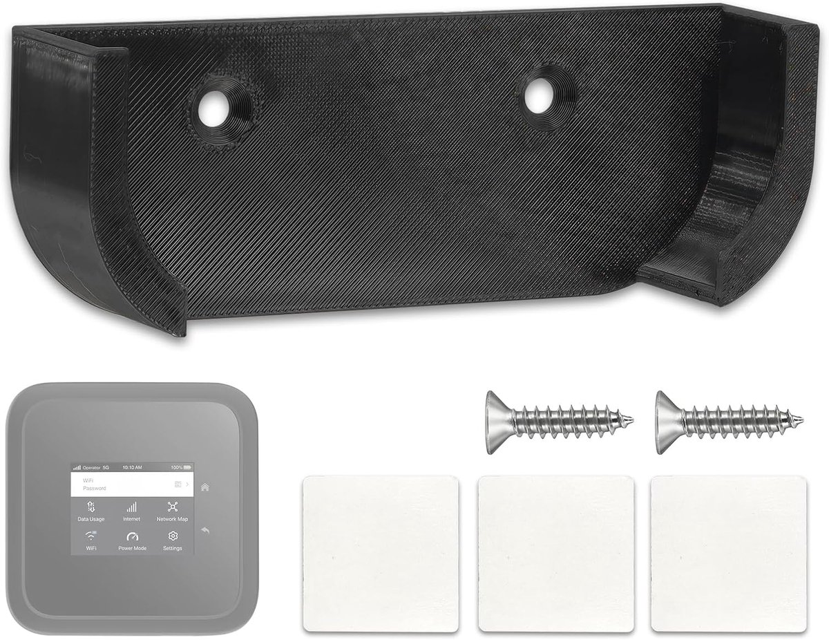 Houder Voor Netgear Nighthawk M3 M6 Pro - Routerhouder Als Standaard En Wandhouder Met Installatieaccessoires, Hittebestendig, Eenvoudig Te Installeren