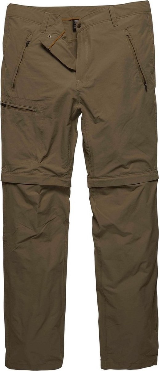 Vintage Industries funktionelle Outdoorbroek Minford Technical Zip-Off Pants Haze