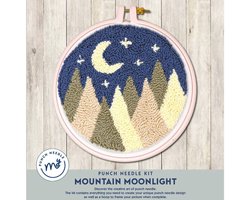 Creative Expressions My Punch Needle Kit Mountain Moonlight (PN01)