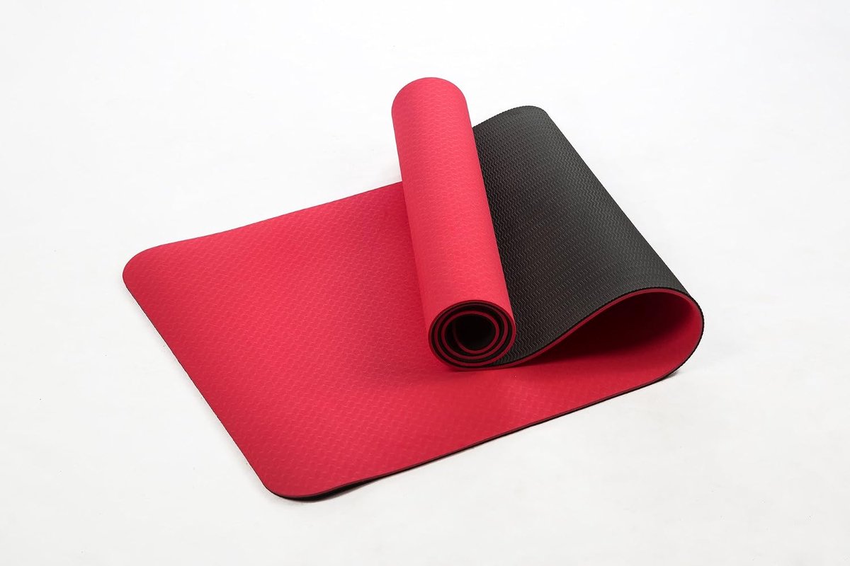 1 stks multifunctionele yoga mat fitness sport anti-slip yoga mat beginner training mat indoor en outdoor universele veelkleurige milieuvriendelijke smaakloze dans praktijk mat