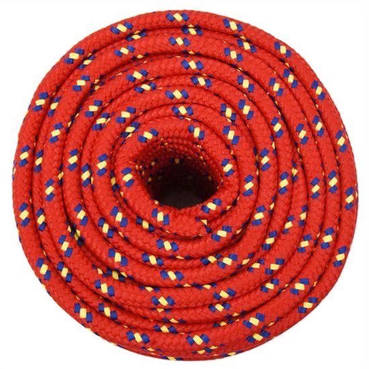 Boottouw – Touw – Koord – Lijntouw – Visserslijn – Polypropyleen – 12 mm Dik – 100 Meter Lang – Waterbestendig – Felrood