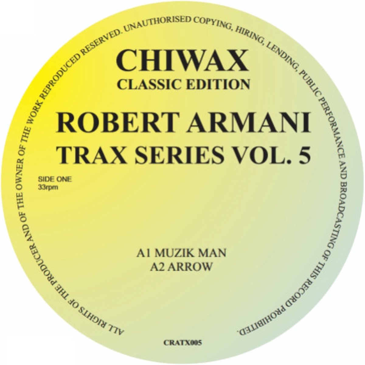 Robert Armani - Trax Series Vol. 5