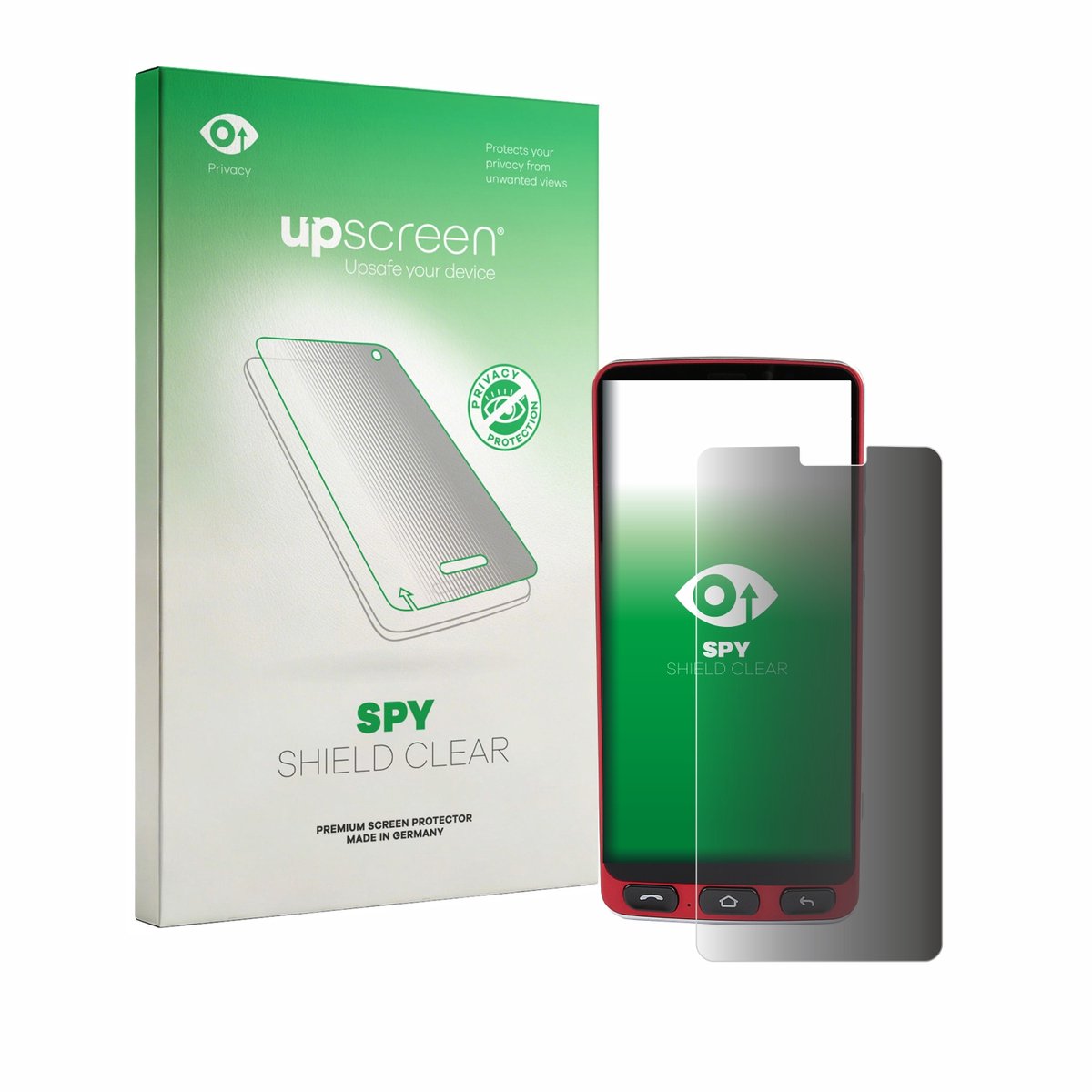 upscreen - privacy screenprotector voor Olympia Neo Plus - Folie Beschermfolie Blauwlichtfilter