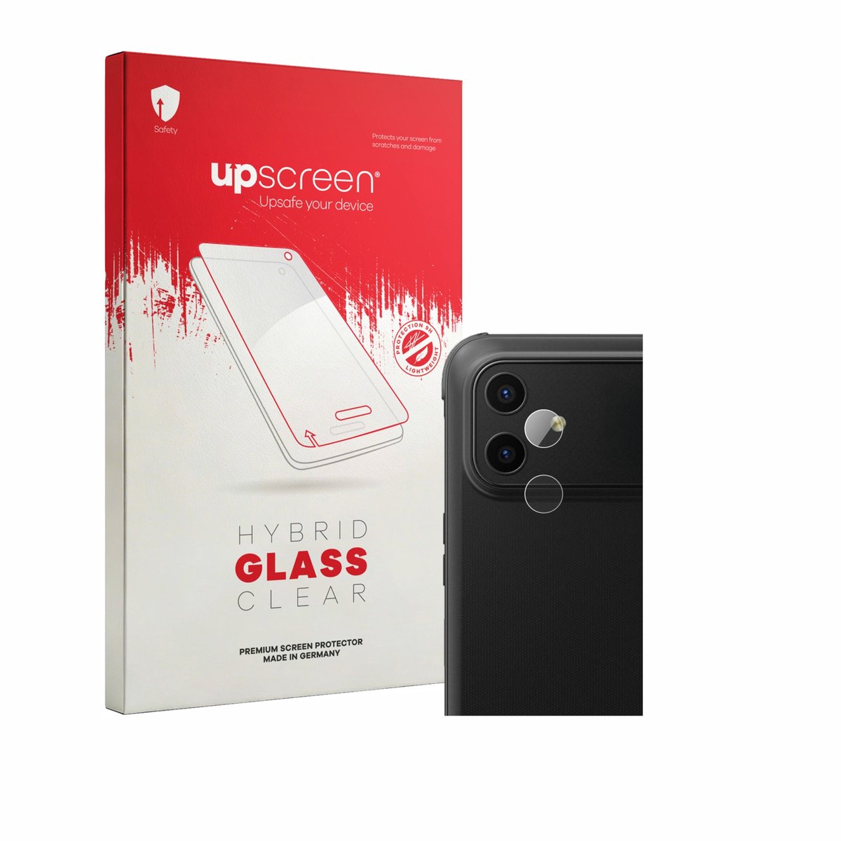 upscreen - Screenprotector voor Gigaset GX30 (ALLEEN Camera Lens) - Folie Beschermfolie Beschermglas transparant