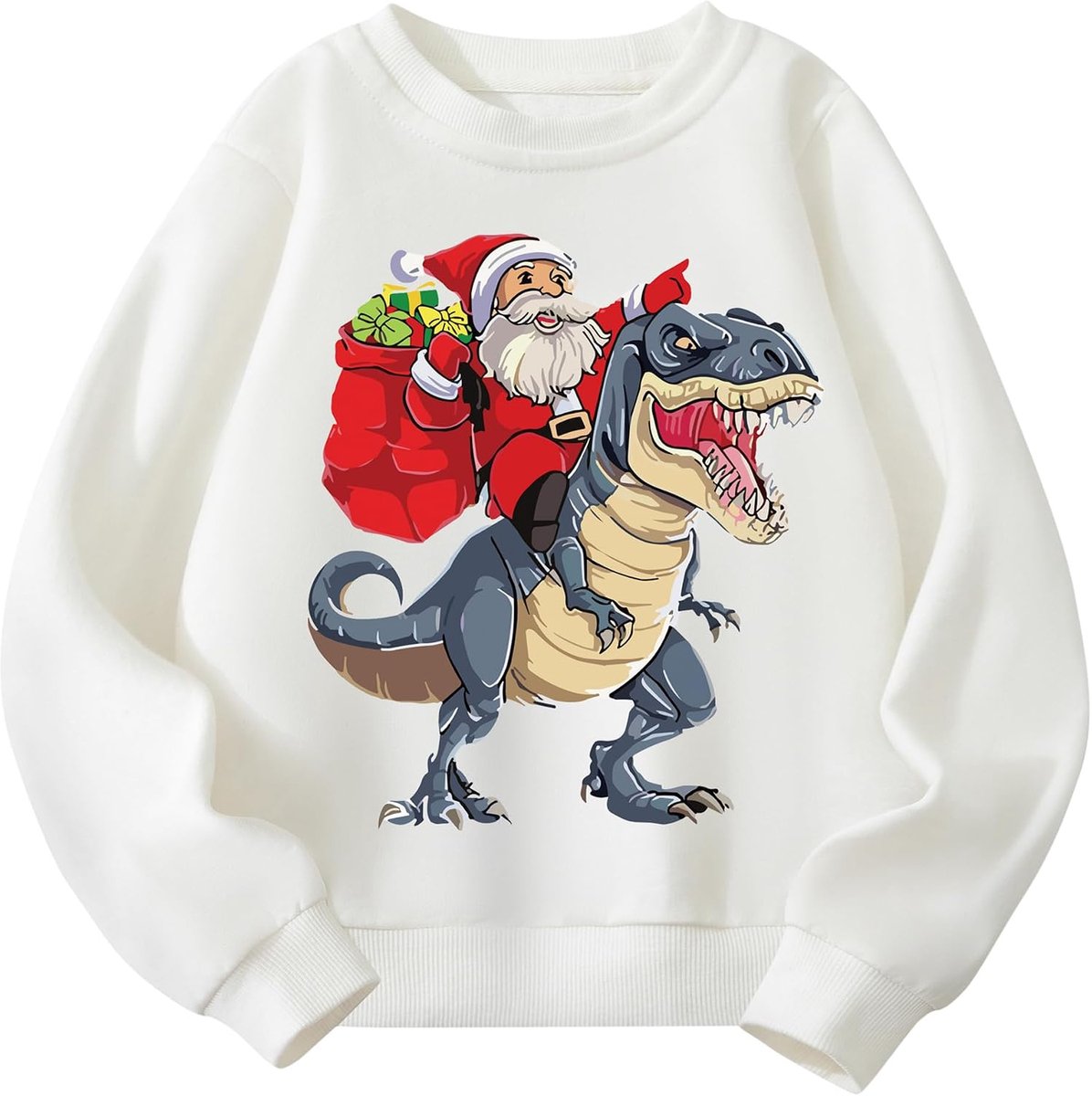 Sweatshirt Jongens en Meisjes Christmas Sweater Kids Katoen Kerst Kleding voor Kinderen Leeftijd 2-7 Jaar