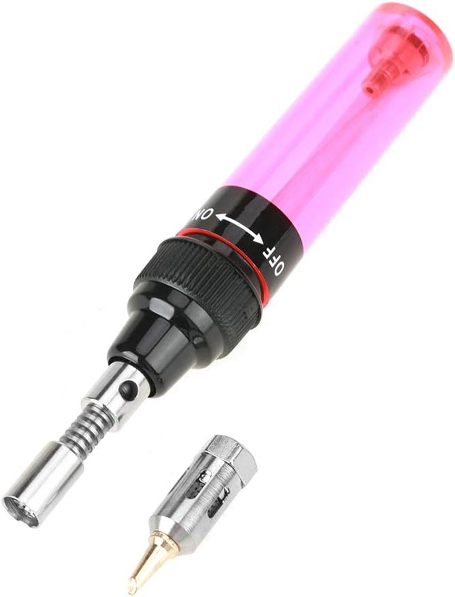 Butaangas soldeerstift, 1300 °C, draagbare gas-soldeerbout, multifunctionele soldeerbout voor elektronica, autoreparatie Fydun