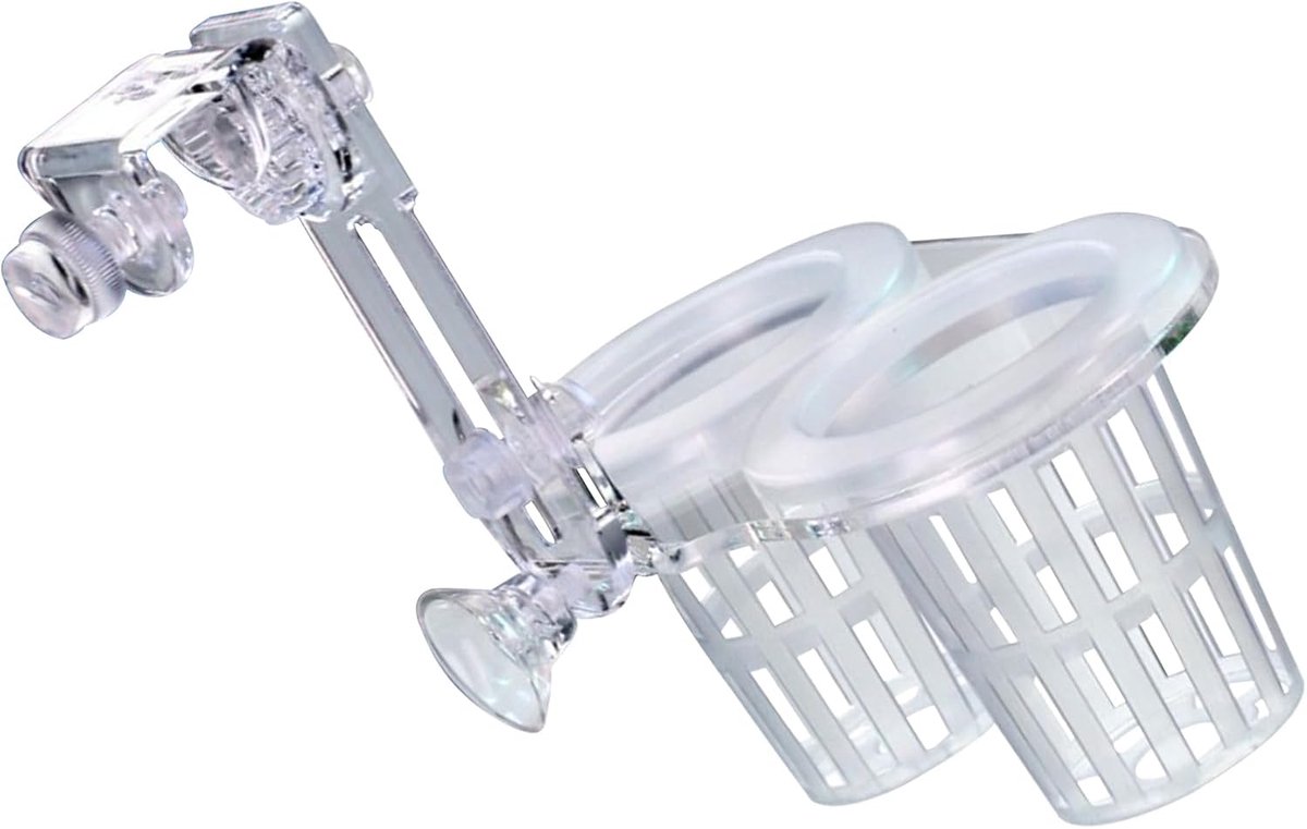 Aquariumplantenhouder,Aquariumplantenhouder Verstelbare aquariumpot