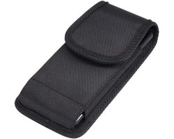 Case Cover Nylon met Metalen Clip Business voor Doogee Titans DG150 - Zwart