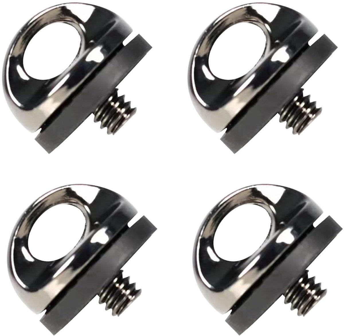 Adapter voor DSLR camerariem 1/4 inch, statiefschroef, fotoschroeven, 4 stuks