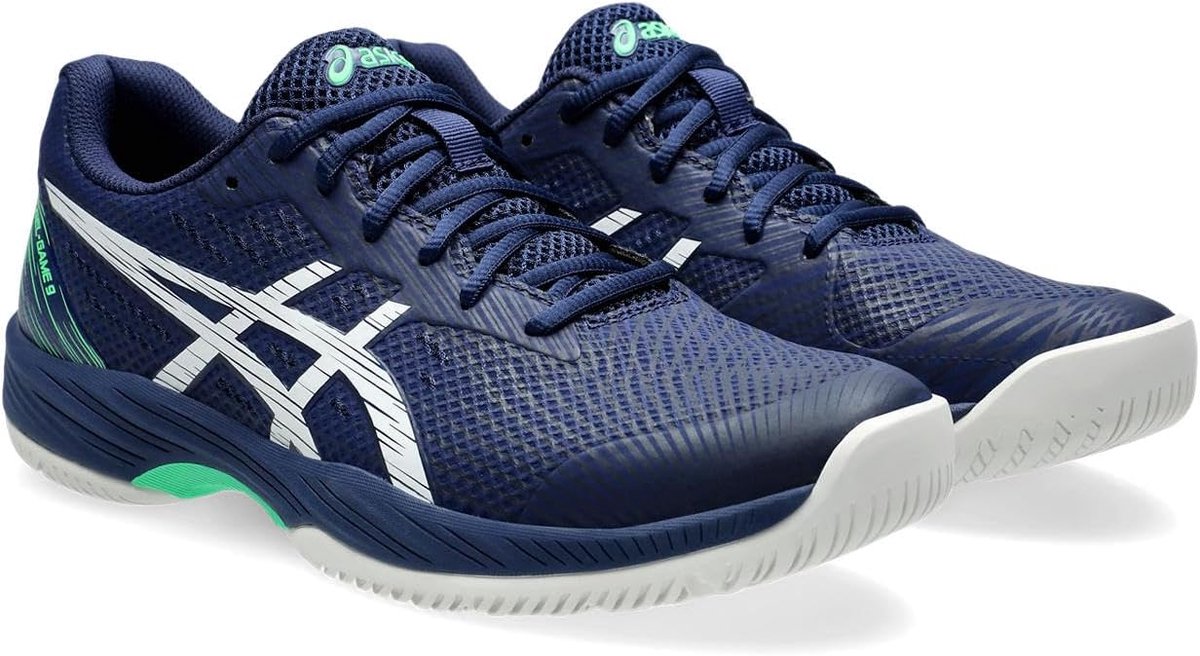 Asics Gel-Game 9 Heren donkerblauwe padelschoenen