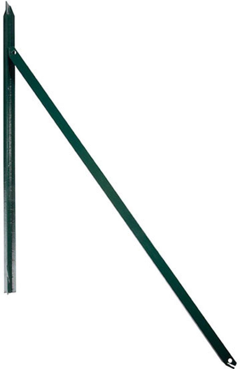 T-afrasteringspaal | Giardino | Ø 30 mm x 75 cm (Groen)