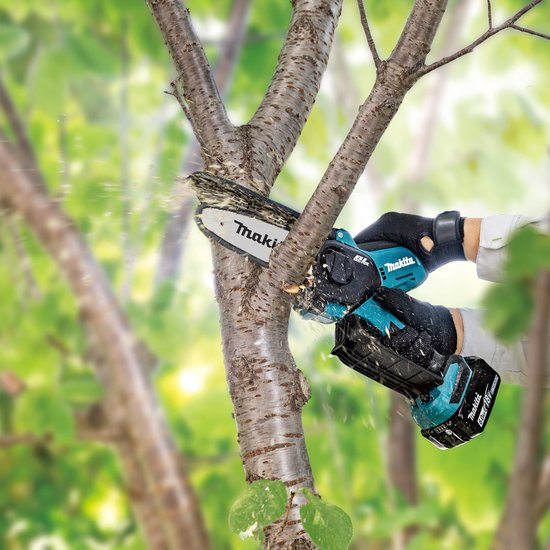 Makita DUC 150 Z accu kettingzaag 18 V 15 cm borstelloos solo - zonder accu, zonder lader van Makita — afbeelding 5