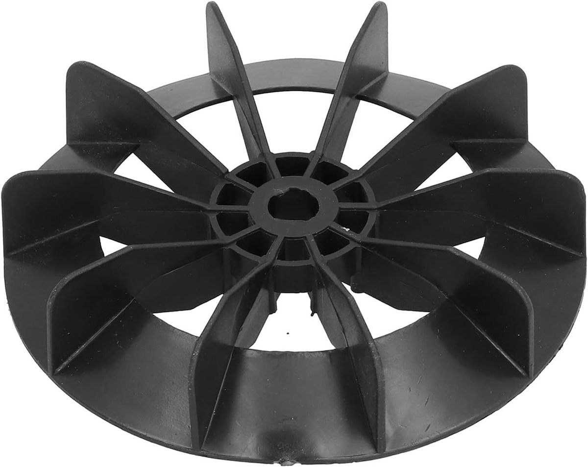 Vervangende Plastic Ventilatorblad voor Luchtcompressor 150mm met 14mm Asgat - Ideaal voor Efficiënte Koeling en Ventilatie