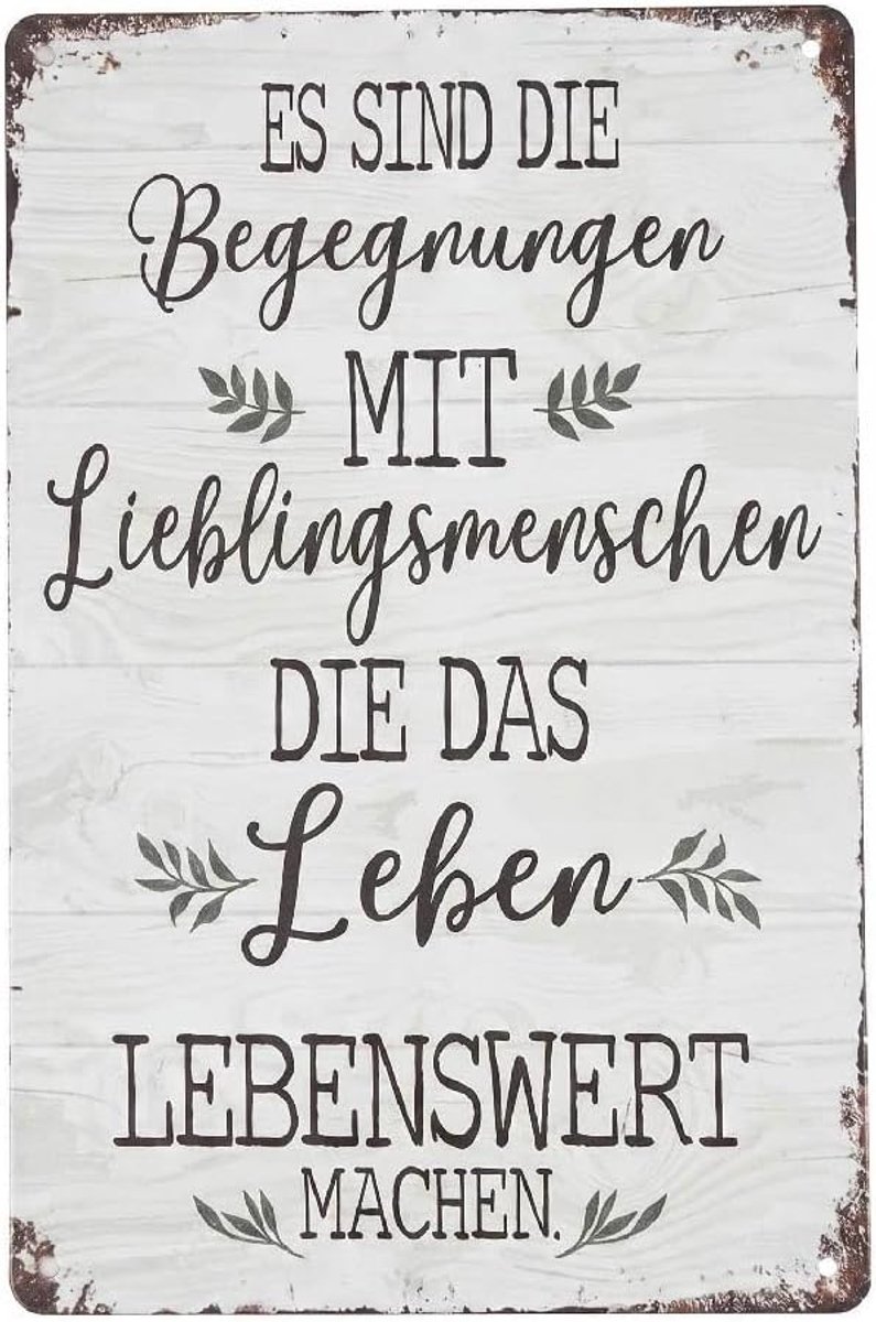bord metalen borden spreuken metalen borden met spreuken borden met spreuken metalen bord wanddecoratie retro cadeau 20x30cm