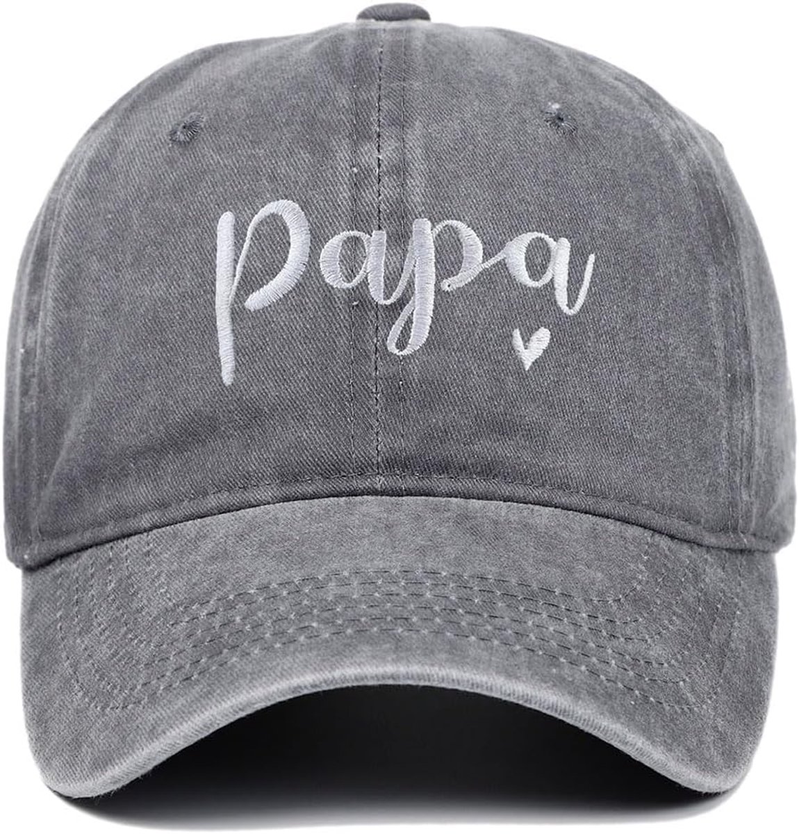 Papa Dad Baseball Cap, Verontruste Katoenen Hoed Verstelbare Maat Plain Caps Gewassen Baseball Cap Voor Mannen Vrouwen Outdoor