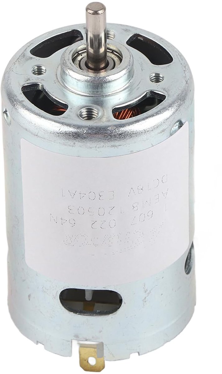 Motor 12V-24V 280W 885 Hogesnelheidsmotor - Stille DIY Elektrische Motor met Kogellager - Aluminiumlegering Koper voor Vermogensapparatuur
