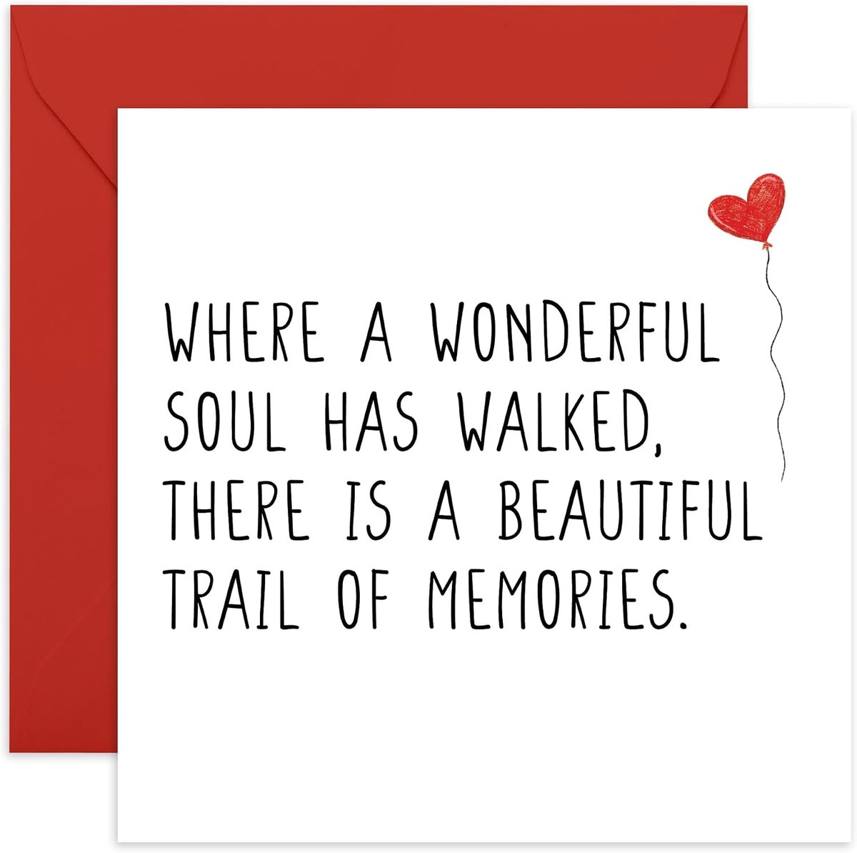 23 Sorry voor je verlieskaart, mooi spoor van herinneringen, condoleancekaart voor geliefden, sympathiekaarten die aan je denken - Sorry, rouw, rouw, rouw - wordt geleverd met stickers