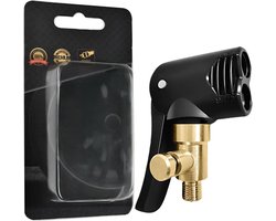 Motomoyo Universele Ventieladapter/Ventielconnector voor Pneumatisch Opblaasapparaat - Compatibel met Auto, Fiets en Motorfiets