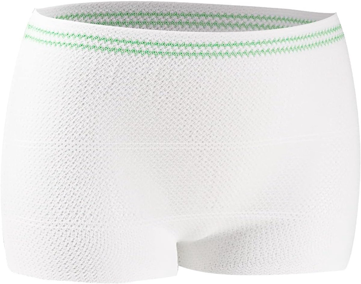 Wegwerpbroek, 10 stuks netbroek voor dames, mesh-broek voor moederschap/C-sectie herstel/incontinentie/reizen