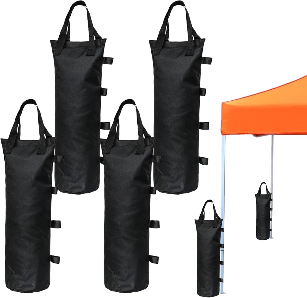 Zandzakken voor Paviljoen, Gewichten voor Paviljoen, Sandbags, 4 Stuks