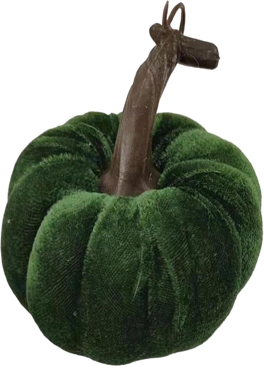 Kunstmatige pompoenen, kleine fluwelen pompoenen Stof Simulatie Pompoen