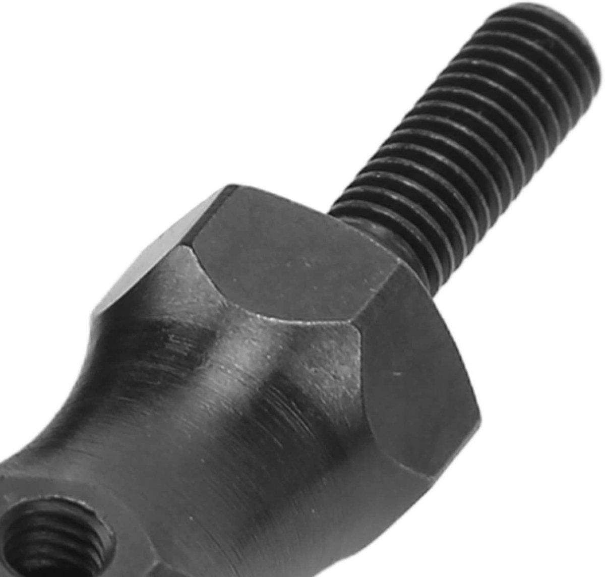 Wielen hex Hub Extension Black Hex Drive voor 1/10 RC Crawler Axial SCX10 90046 D90 (15 mm)
