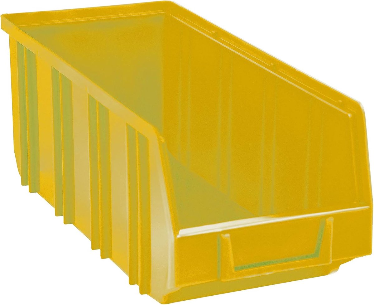 Container van PEHD mobiel plastic model "2003 Large" - geel