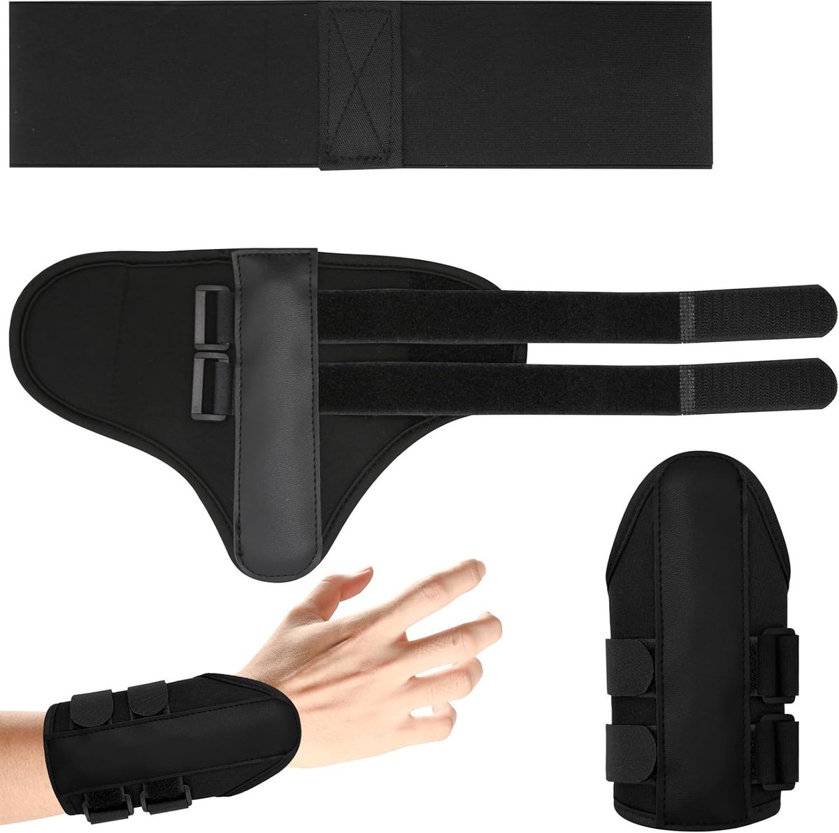 2-delige polstraining golftrainer, hulpmiddel voor golfswingtraining om de juiste hoek te corrigeren, polsbrace voor beginners en professionals, professionele trainer voor het training hulp
