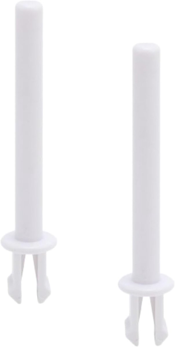 2 stuks spoelstiften, naaimachine-accessoires, witte kunststof spoelstift, kunststof, huishoudelijke naaimachine, extra draad voor FY350-serie