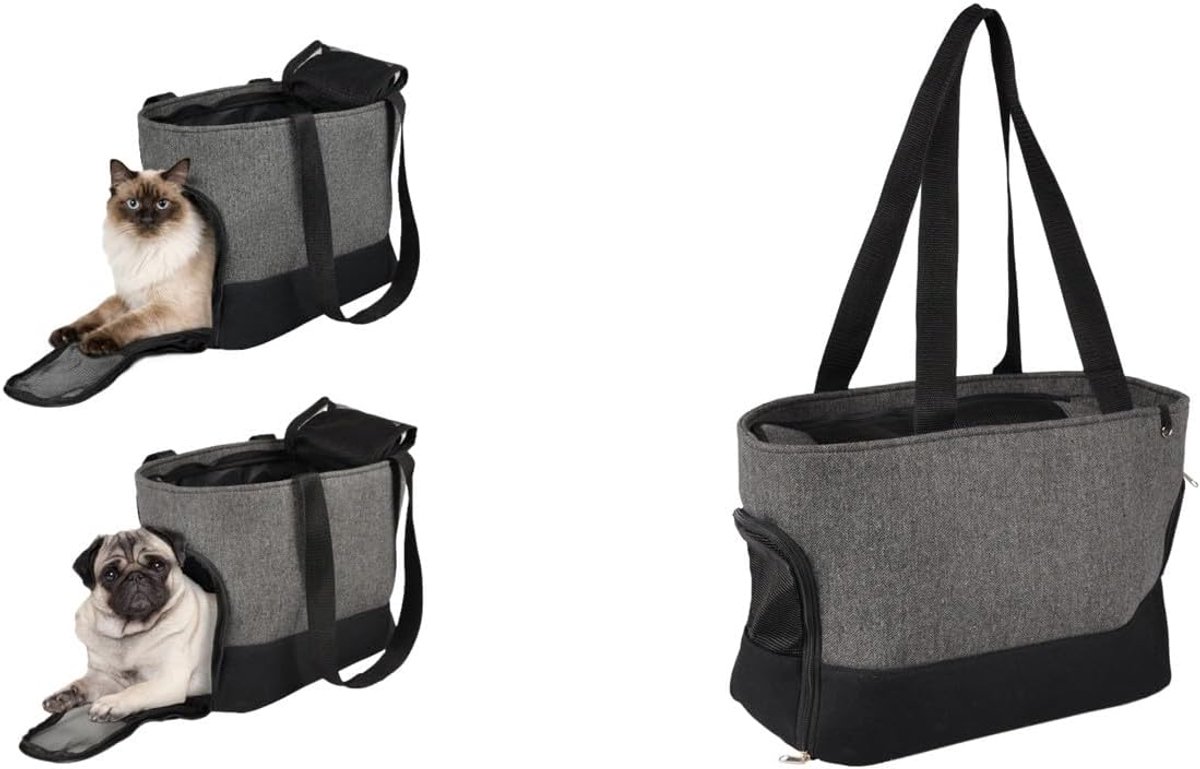 Transporttas Brigitta, grijs, 47 x 21 x 30 cm