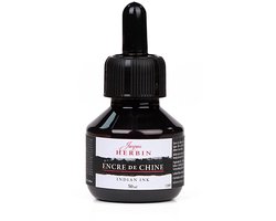 Jacques Herbin Oost-Indische Inkt - Zwart Inkt - 50 ml