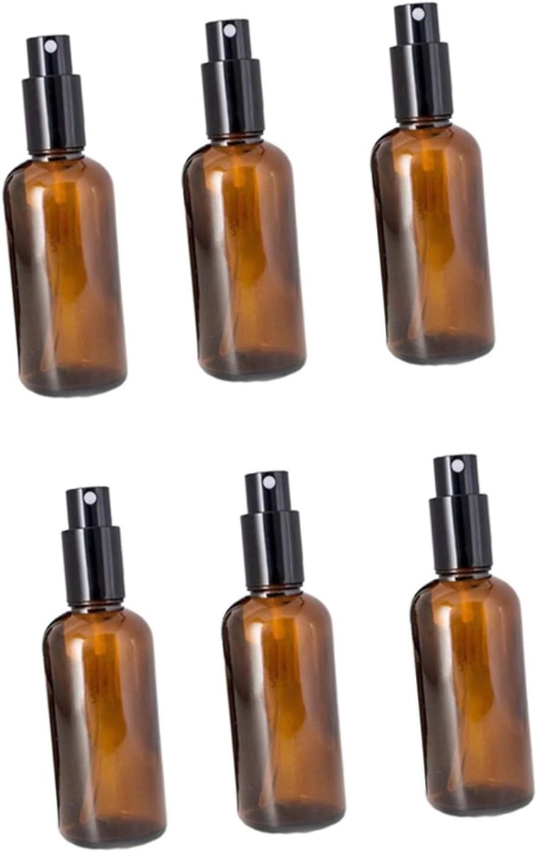 6 stuks Delige Hervulbare Sprayfles Compacte Parfumverstuivers Draagbare Make Up Containers Geschikt voor Thuis Onderweg Herbruikbaar Gemakkelijk Mee Te