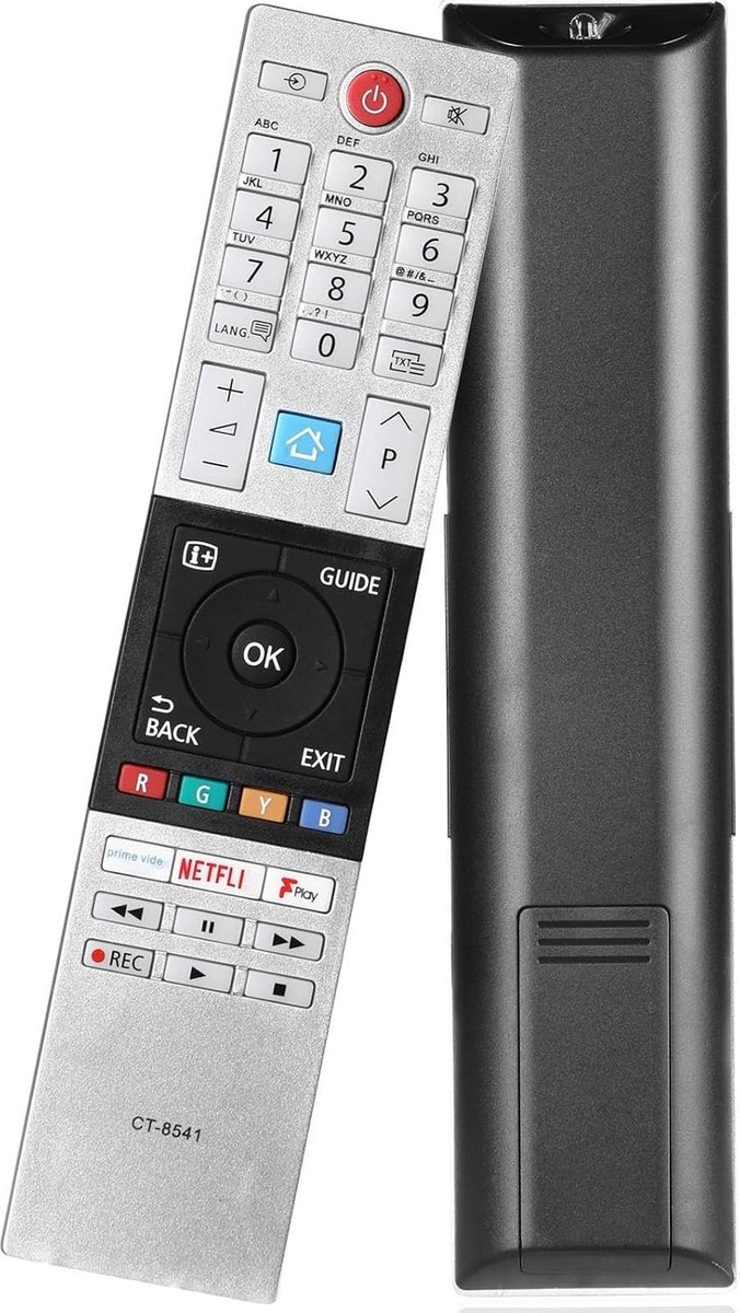Compatibel met Toshiba TV Afstandsbediening Vervanging Netflix + Prime Knoppen Smart