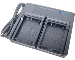 Dubbele batterijlader voor Nikon EN-EL20 EN-EL20a MH-27 MH-27a EN-EL22 MH-29 MH-29a Nikon One 1 J1/1 J2/1 J3/1 S1/1 V3 COOLPIX P1100 P1000 P950 A AW1 DL24-500 Camera